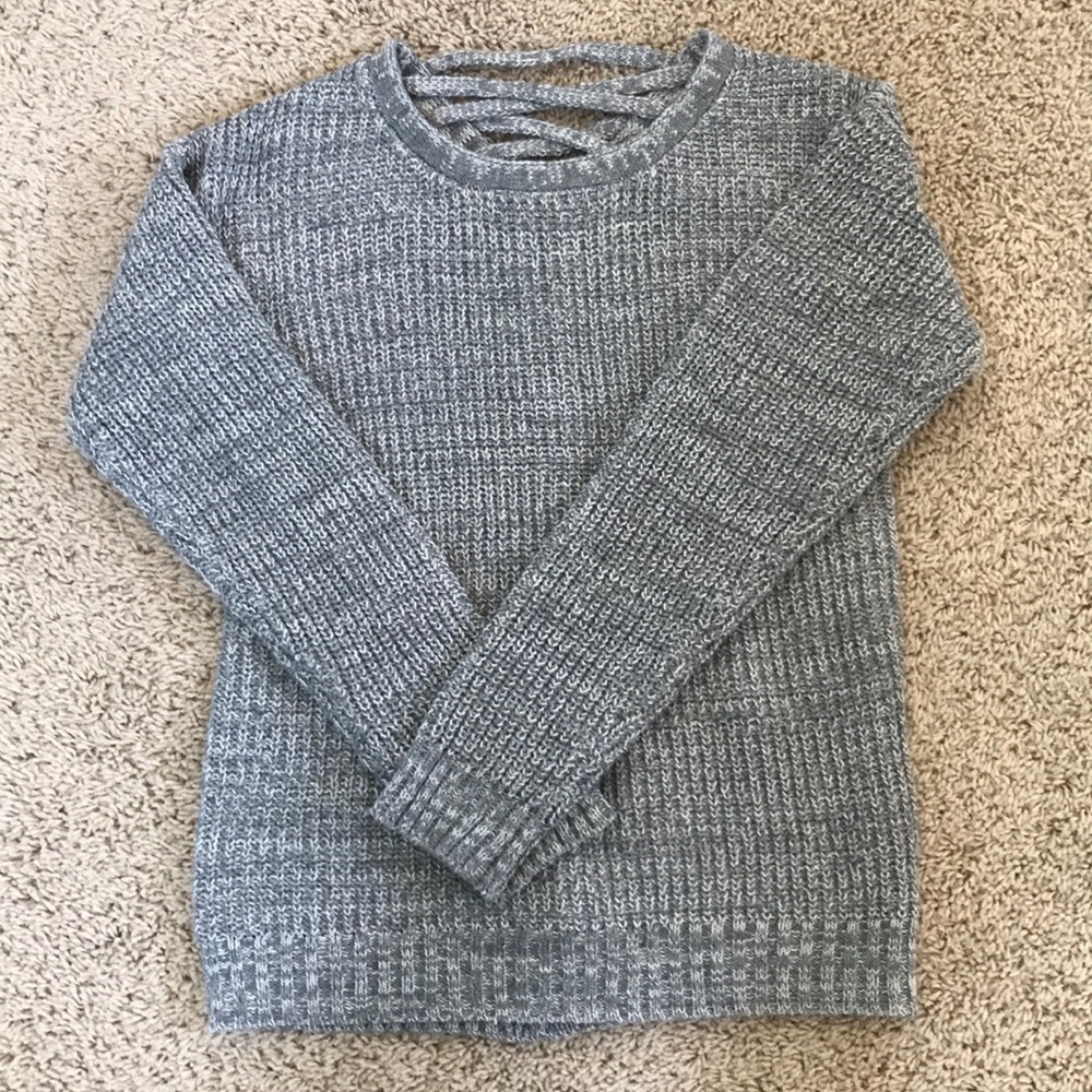 Grey Knit Sweater